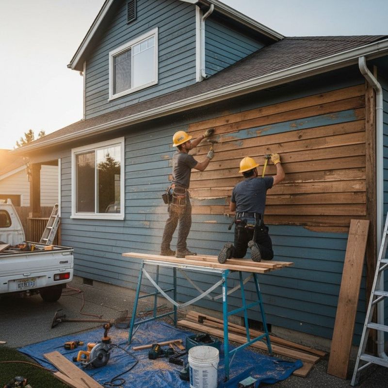 Local Shiplap Siding pros at work